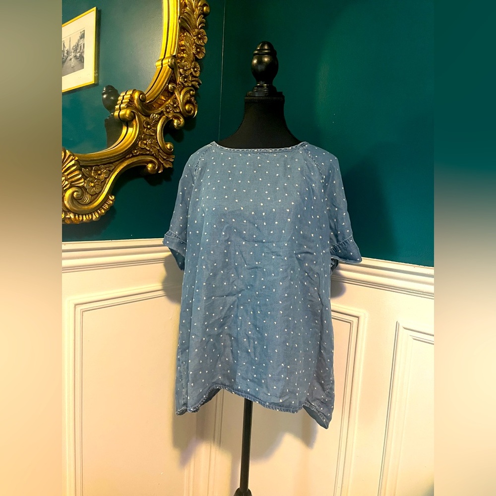 Open back Jersey top